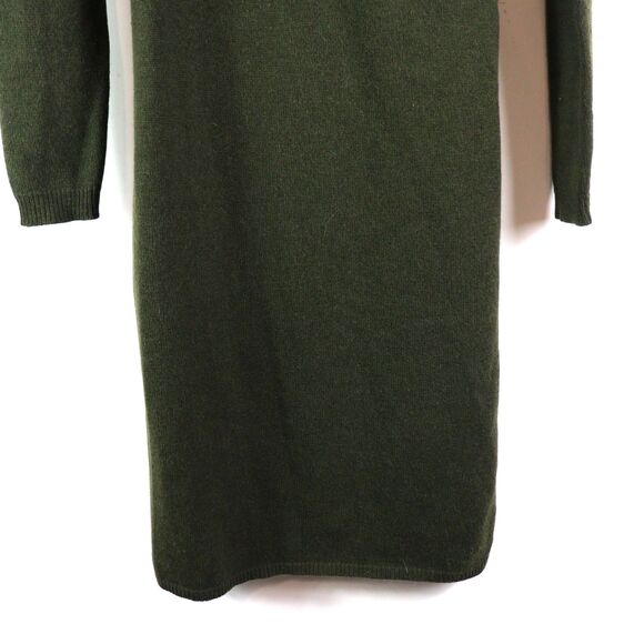 EC Ralph Lauren Black Label Cashmere Wool Silk Wrap Dress Size L - Picture 4 of 10